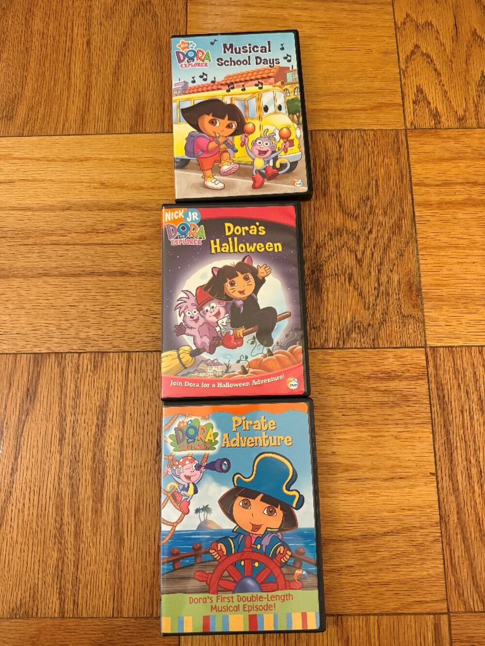 DORA THE EXPLORER 3 DVD BUNDLE